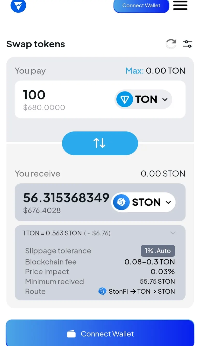 MyTonSwap — screenshot 6