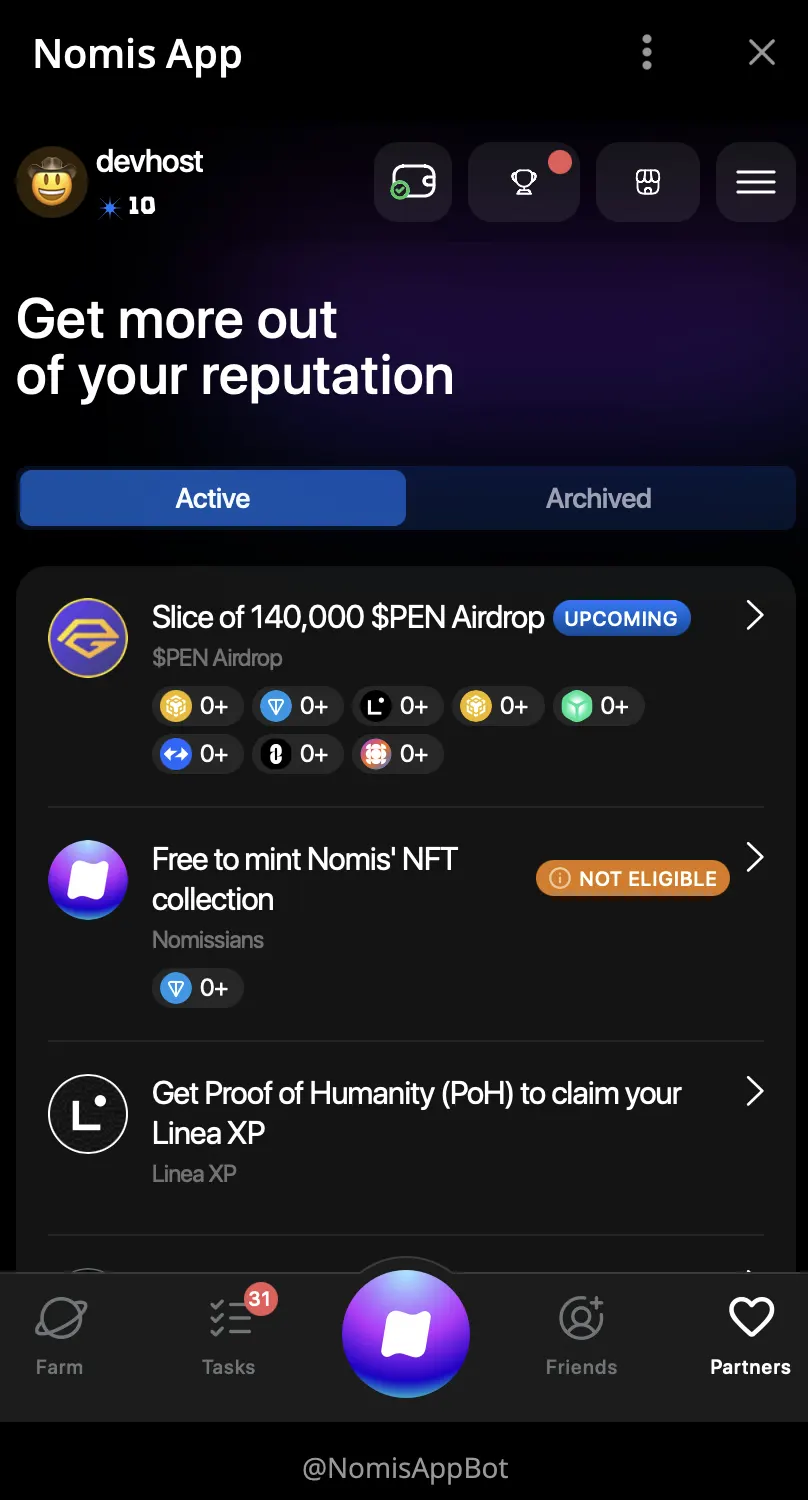 Nomis App — screenshot 4