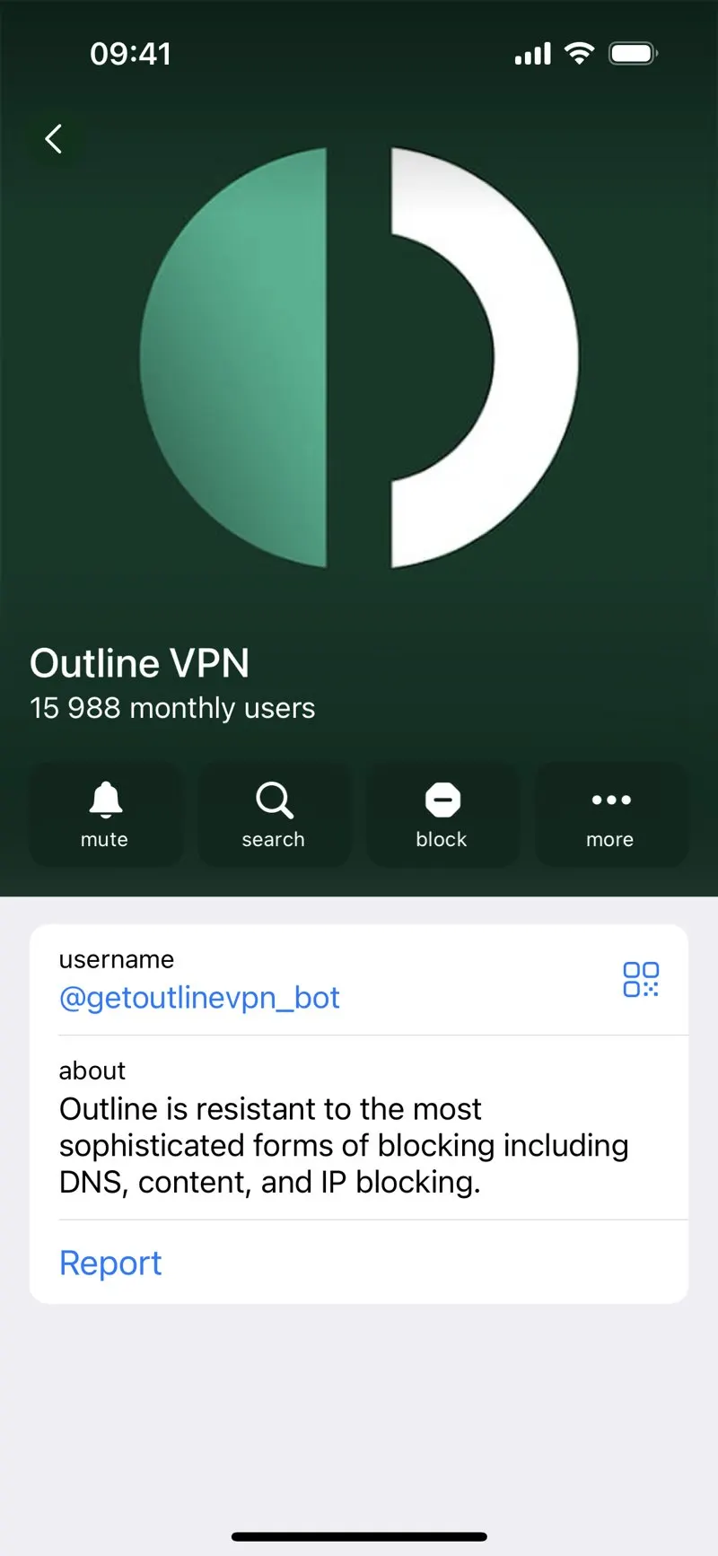 Outline VPN — screenshot 3