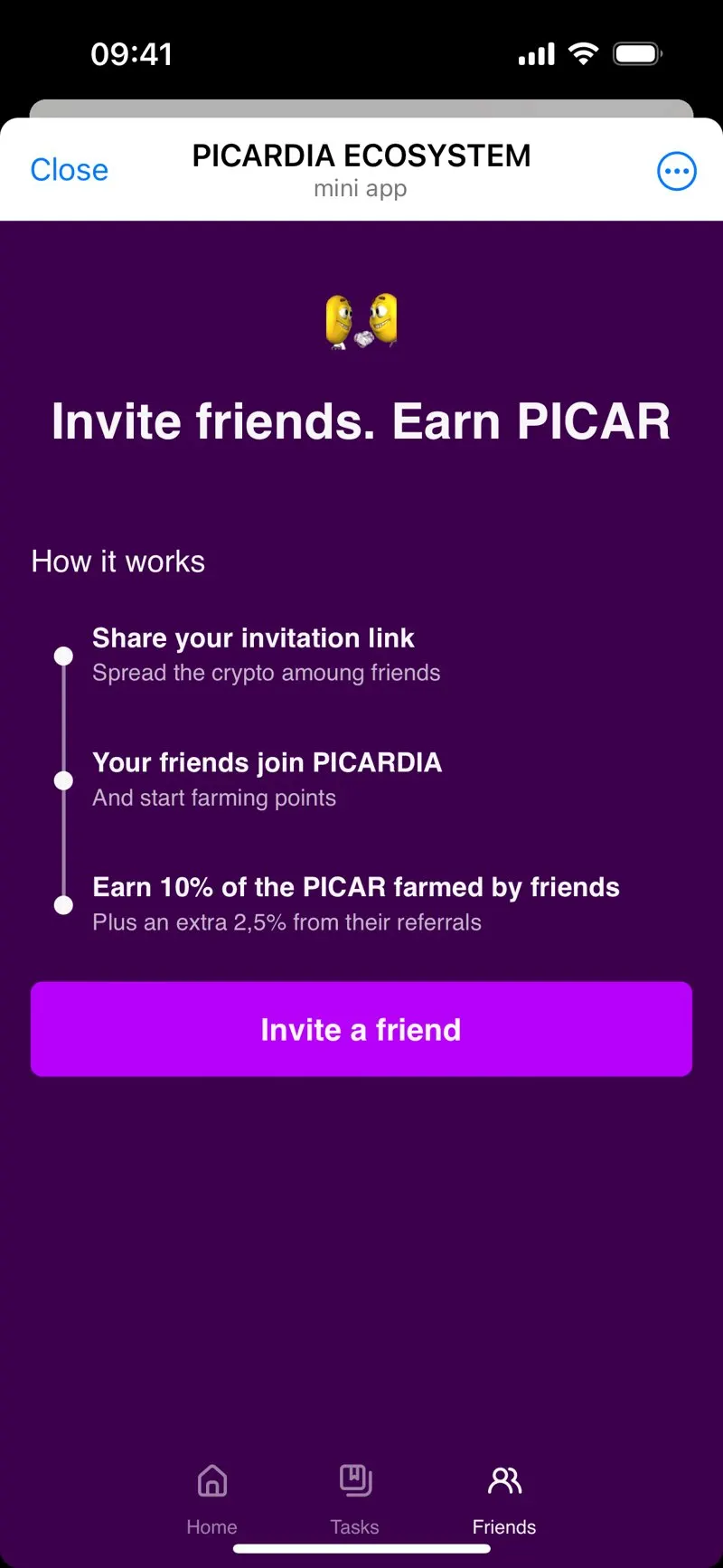 PICARDIA AIRDROP — screenshot 3