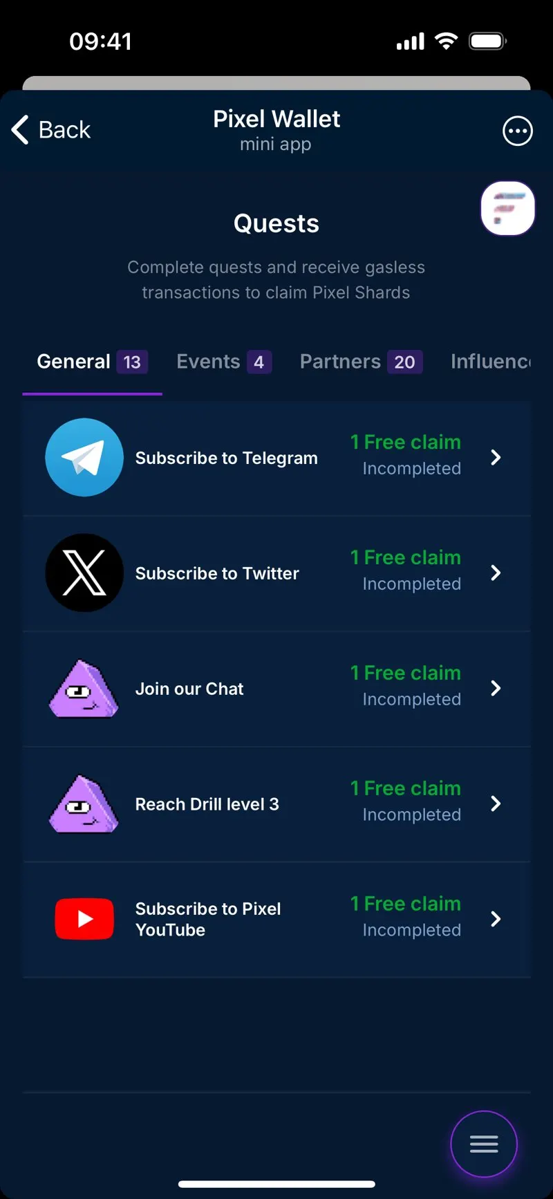 Pixel Wallet — screenshot 2