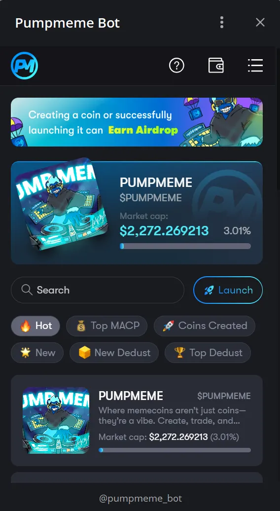 PumpMeme — screenshot 4