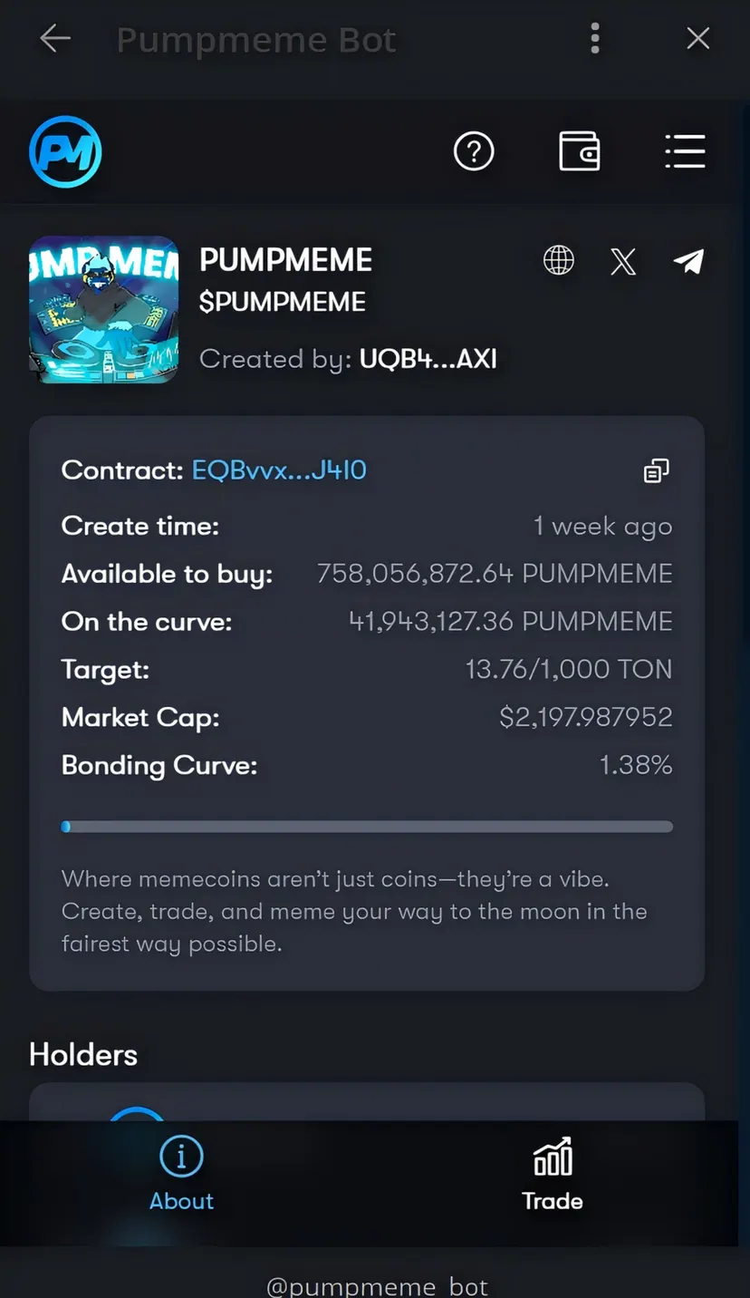PumpMeme — screenshot 2