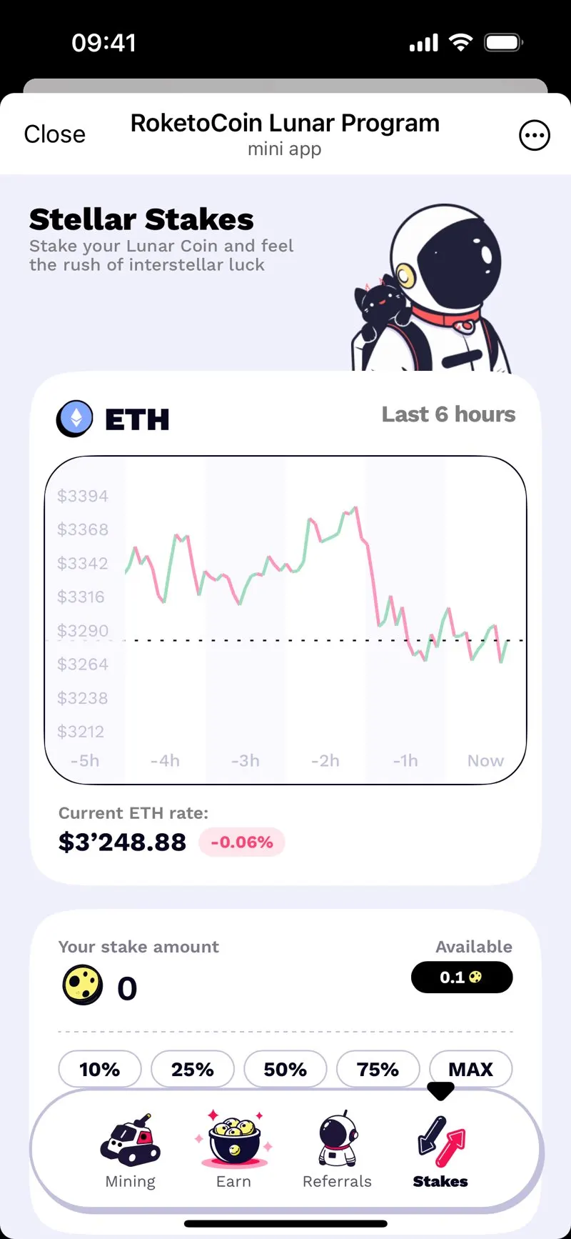 RoketoCoin Lunar Program — screenshot 4
