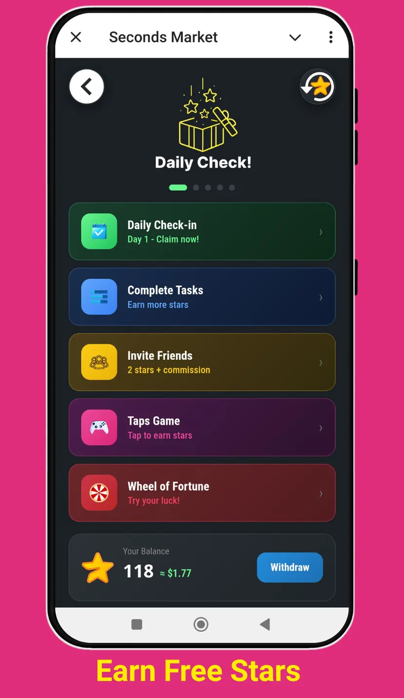 Seconds Market — screenshot 3