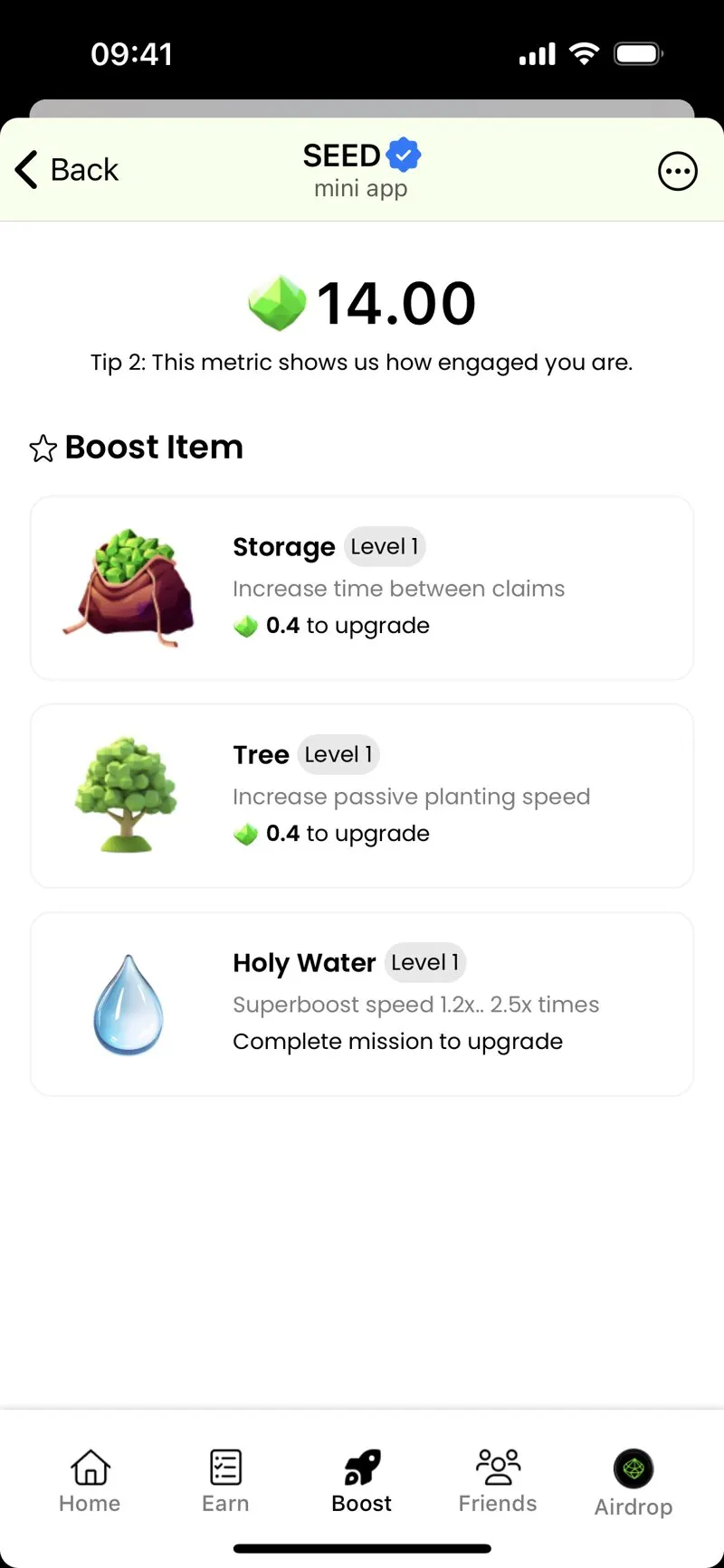 SEED — screenshot 3
