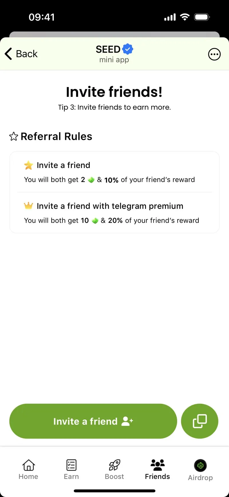 SEED — screenshot 4