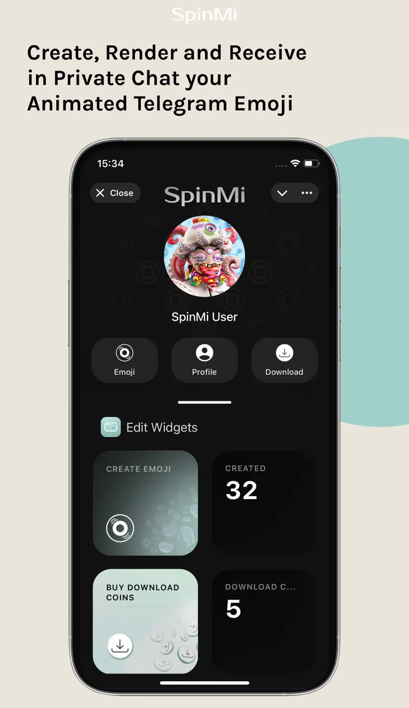 SpinMi — screenshot 2