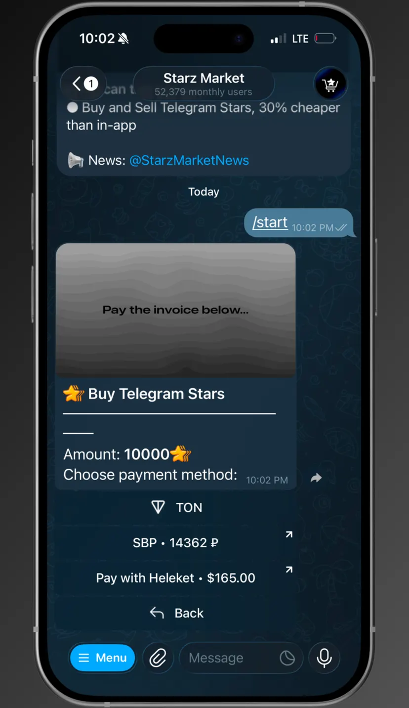 Starz Market — screenshot 3