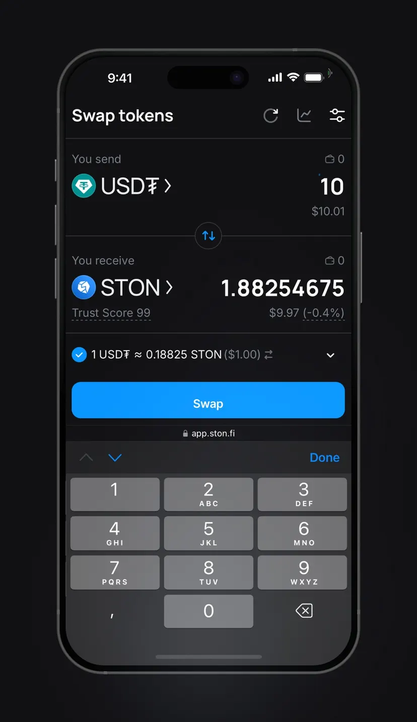 STON.fi — screenshot 5