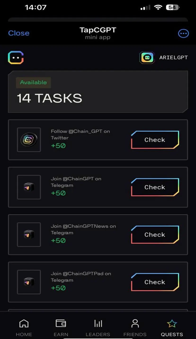 TapCGPT — screenshot 3