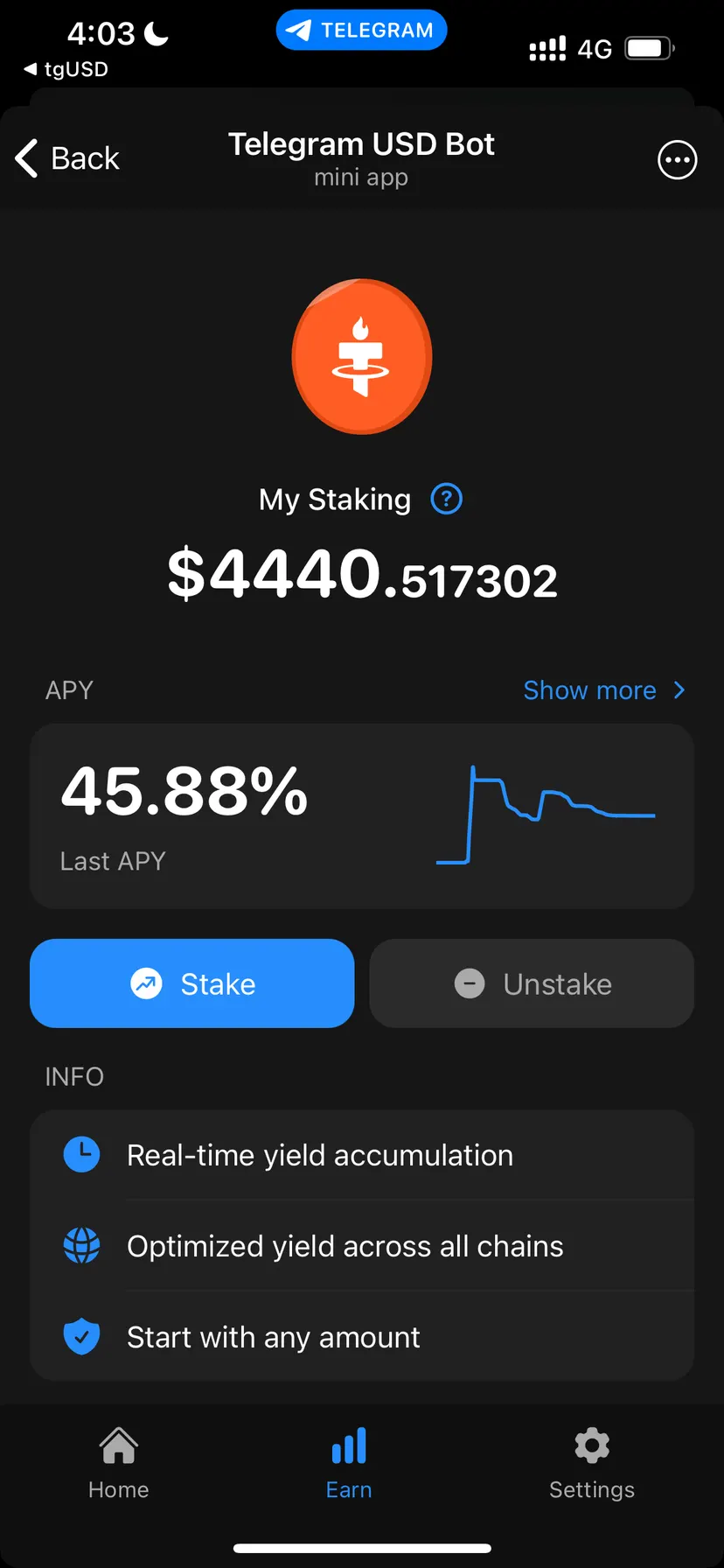 Telegram USD (tgusd) — screenshot 8