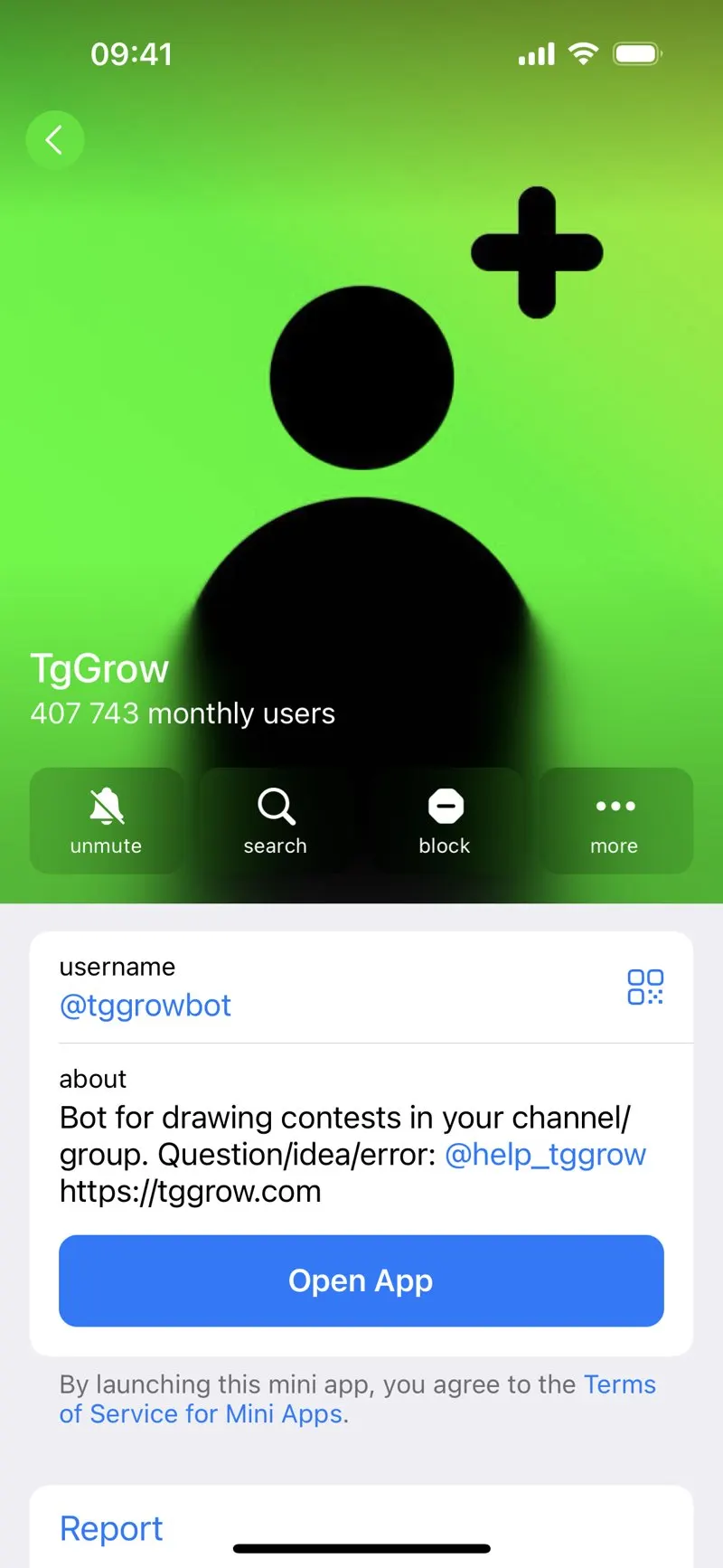 TgGrow — screenshot 3