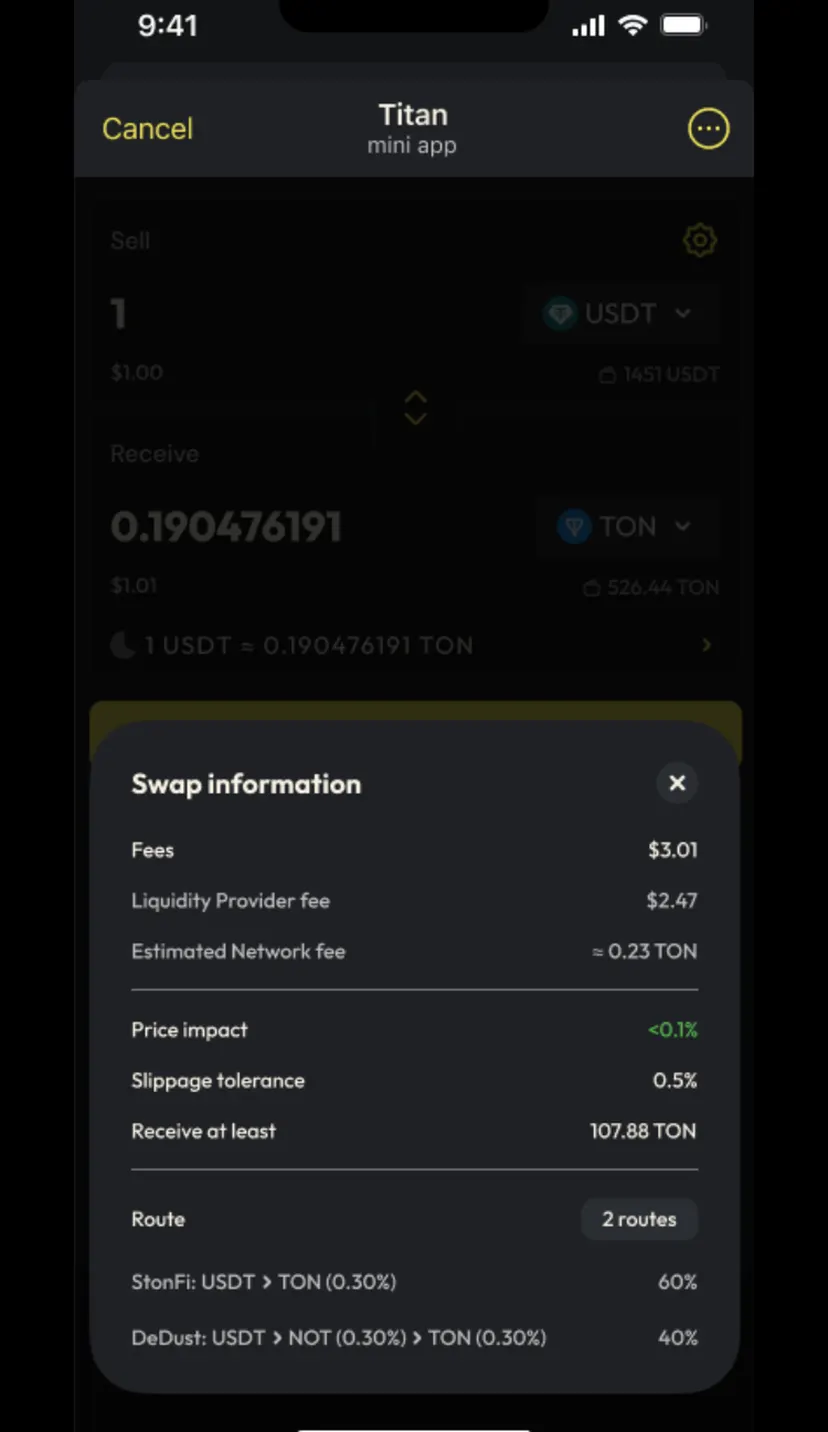 Titan — screenshot 3