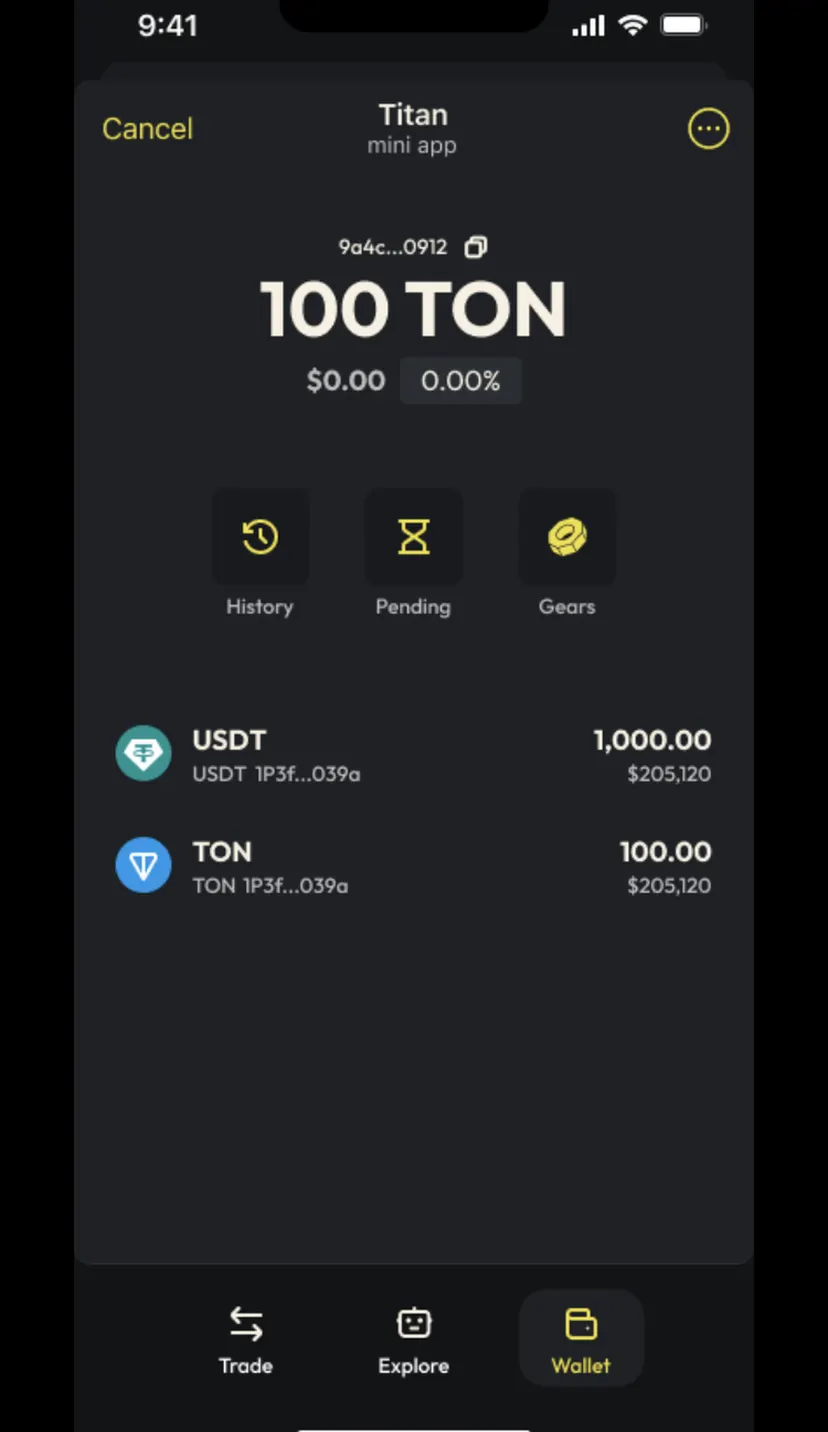 Titan — screenshot 4