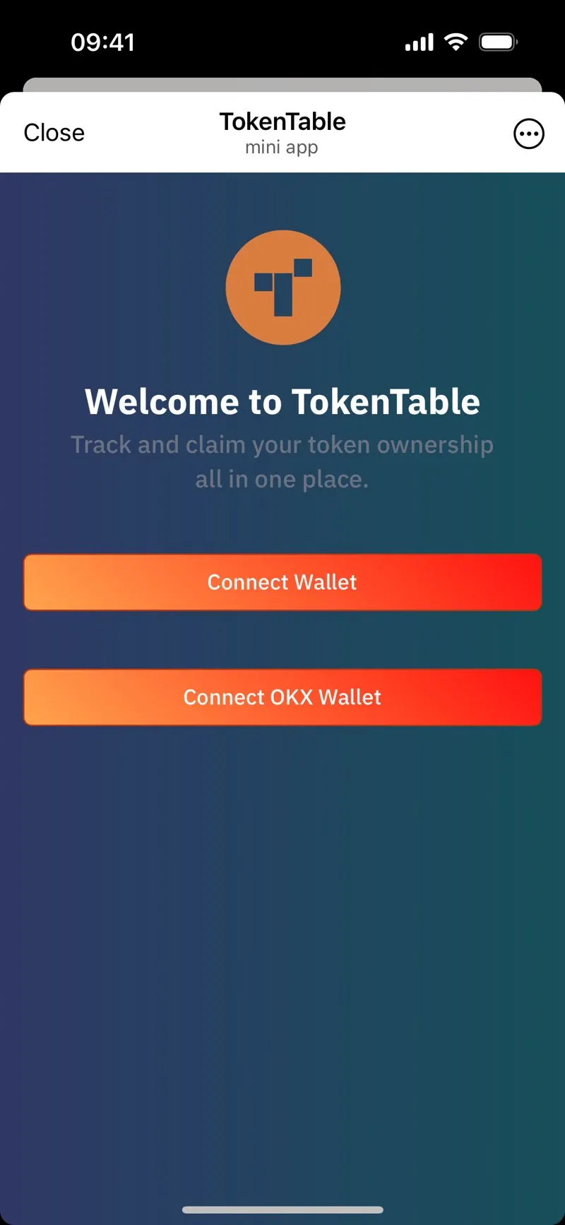 TokenTable — screenshot 2