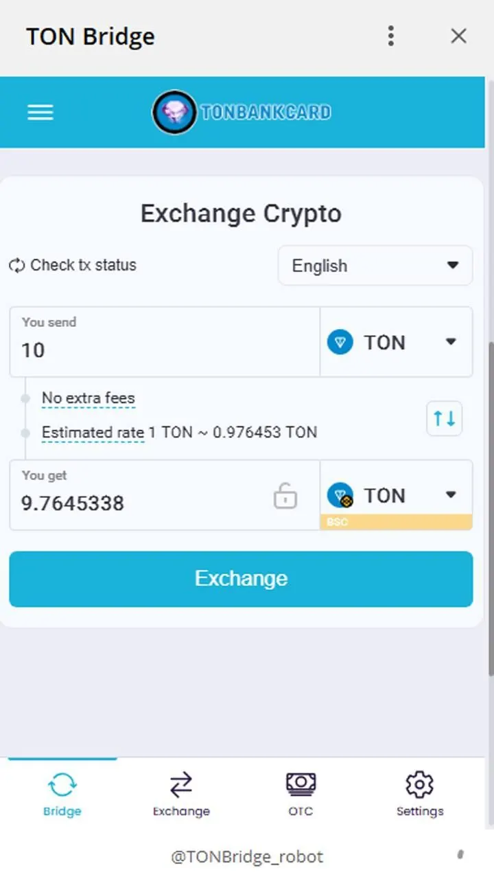 TON Bridge — screenshot 3