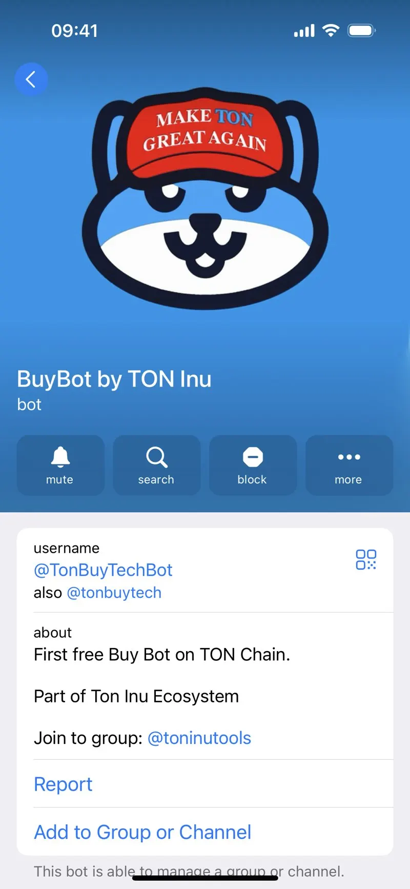 TON INU BuyBot — screenshot 4