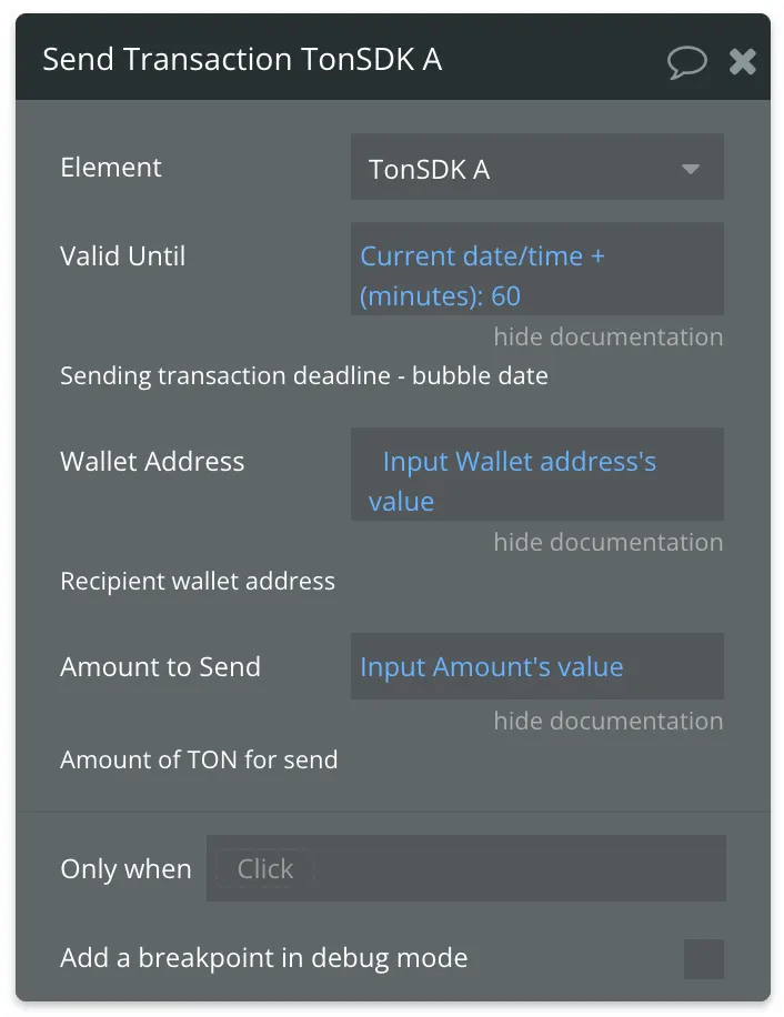 TON NoCode SDK — screenshot 2
