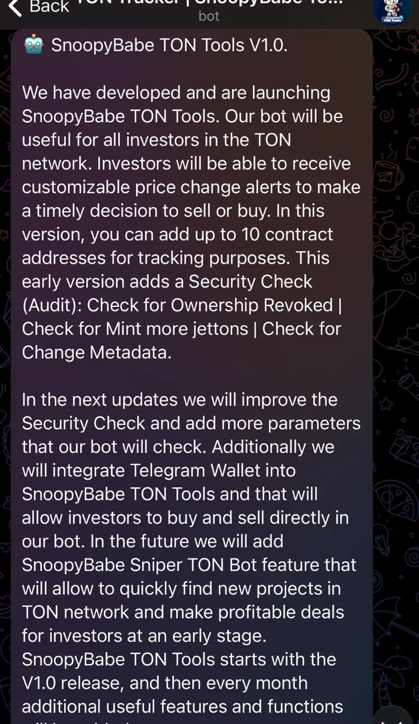 TON Tools Bot — screenshot 3