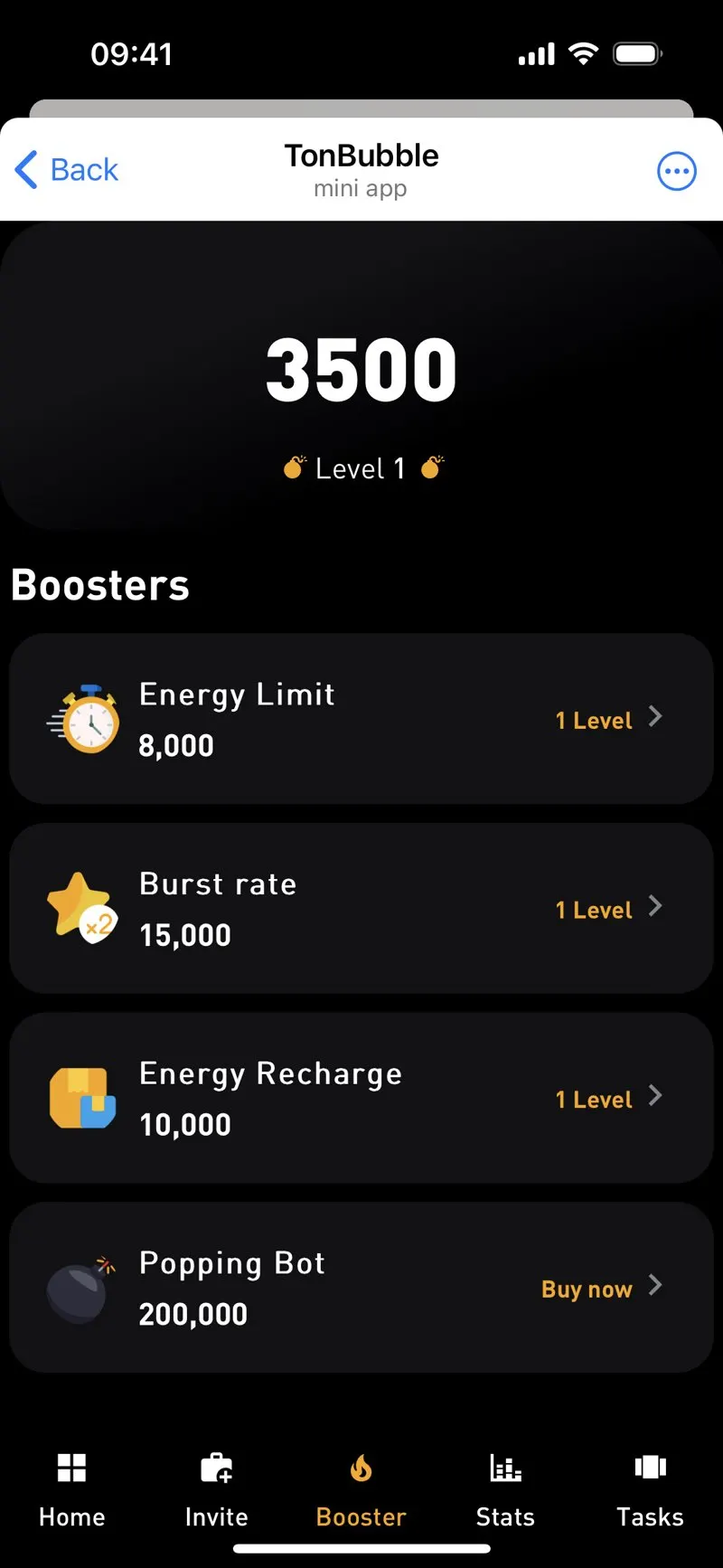 TonBubble — screenshot 3