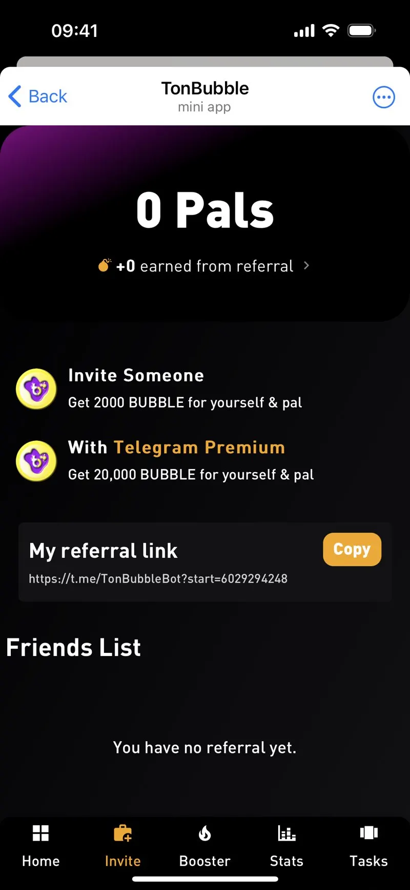 TonBubble — screenshot 2