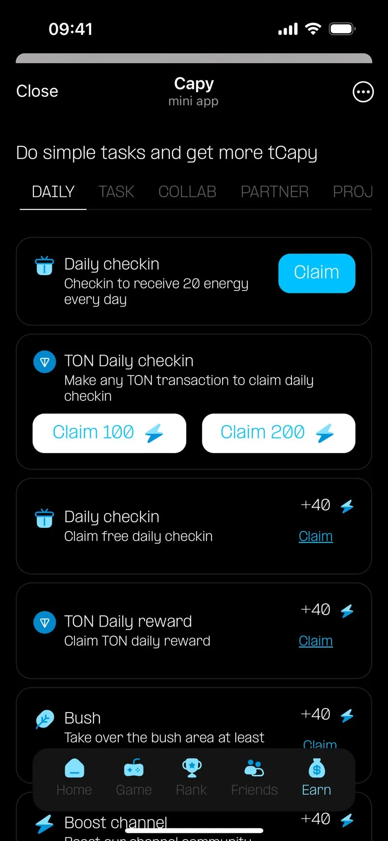 TonCapy — screenshot 4
