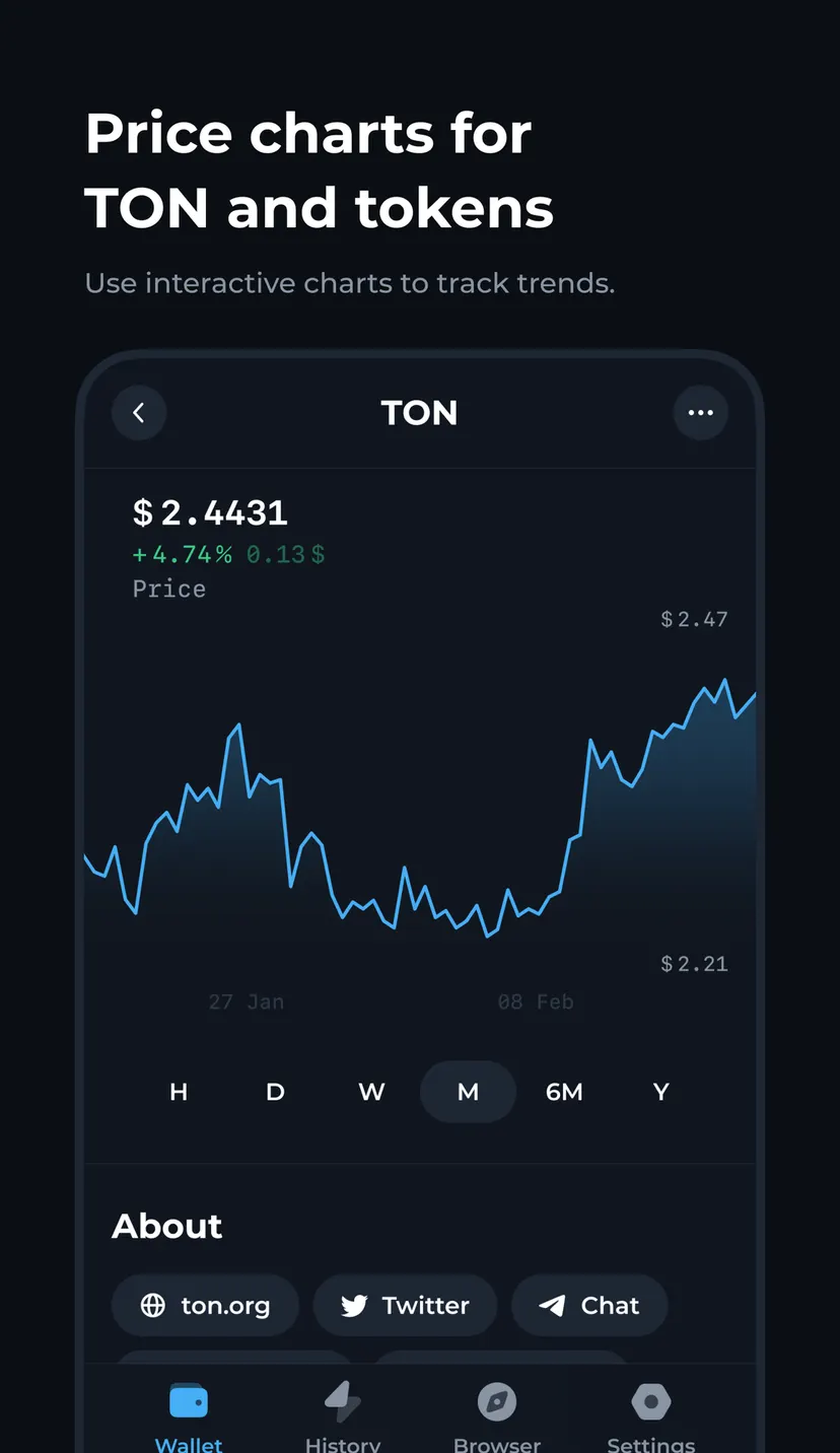 Tonkeeper — экран 4