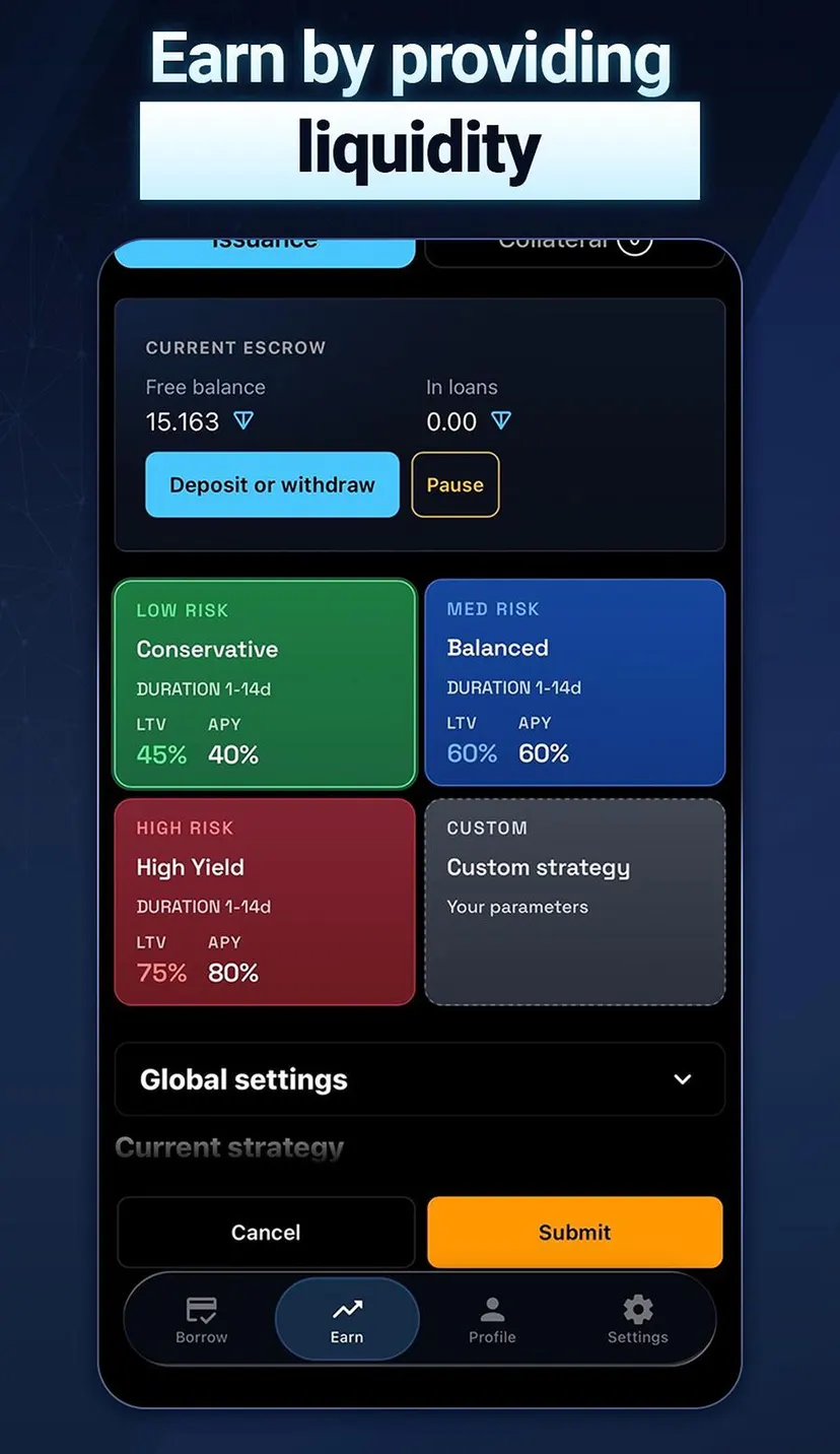 TONLender — screenshot 3