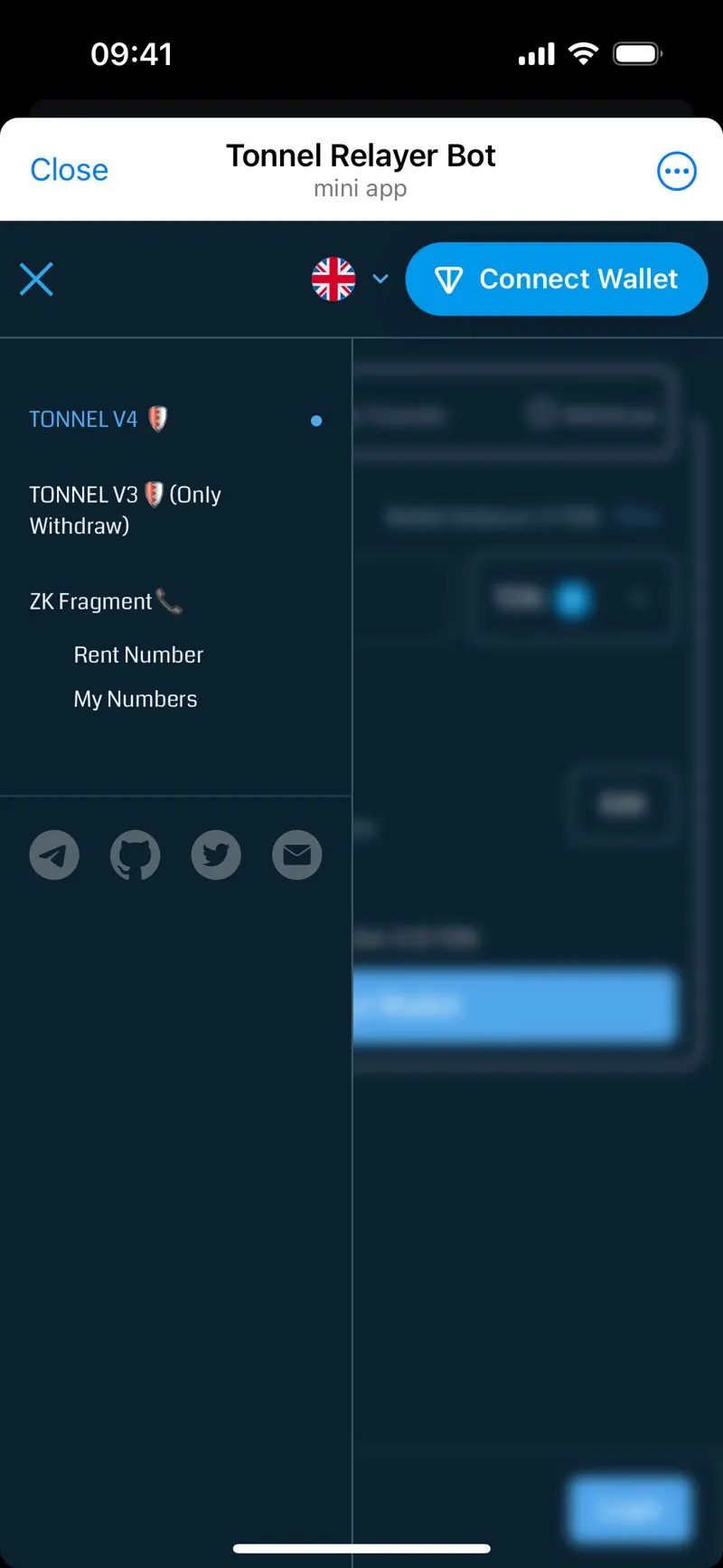 Tonnel Relayer Bot — экран 2