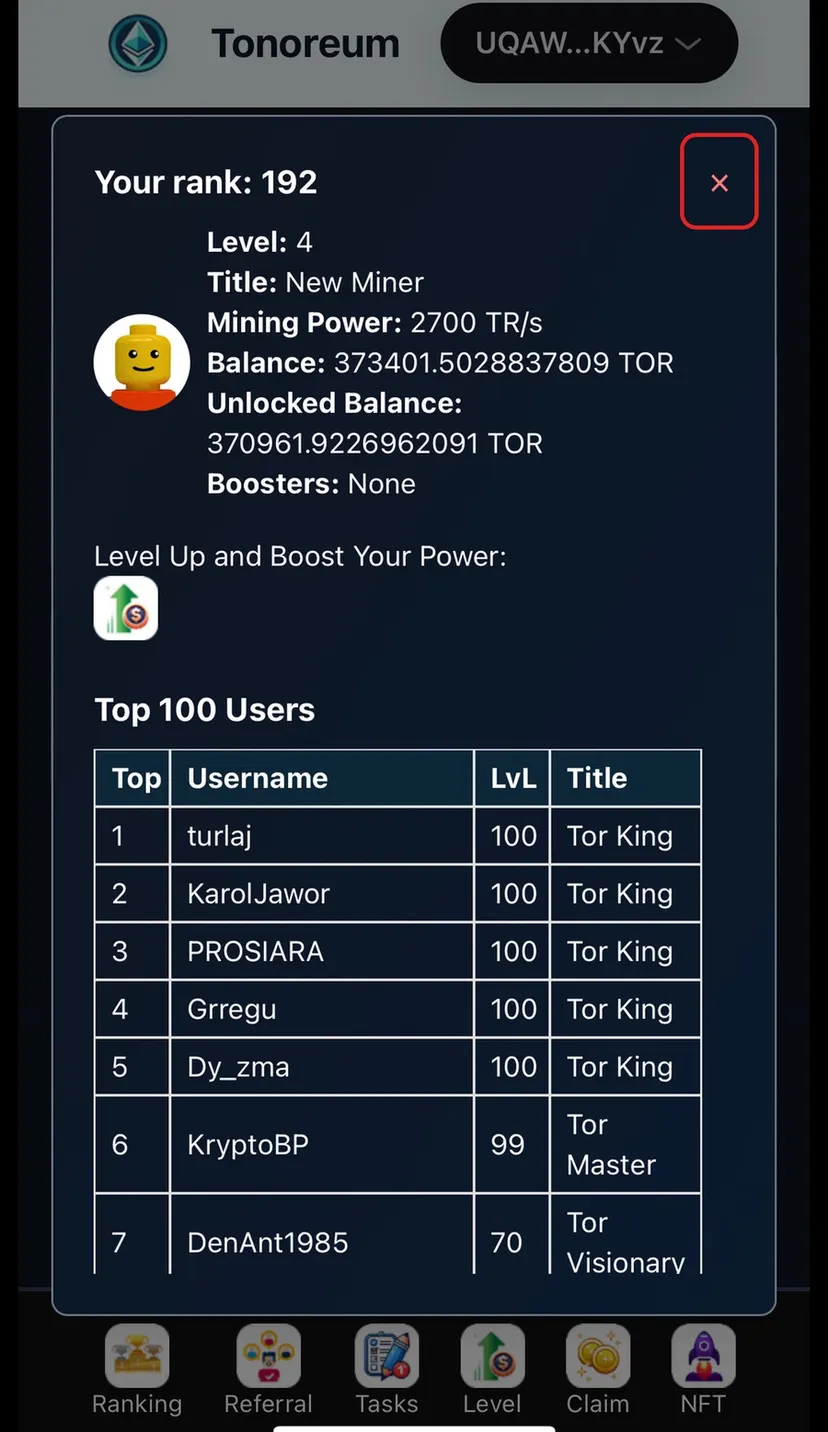 Tonoreum PoW & PoL — screenshot 4