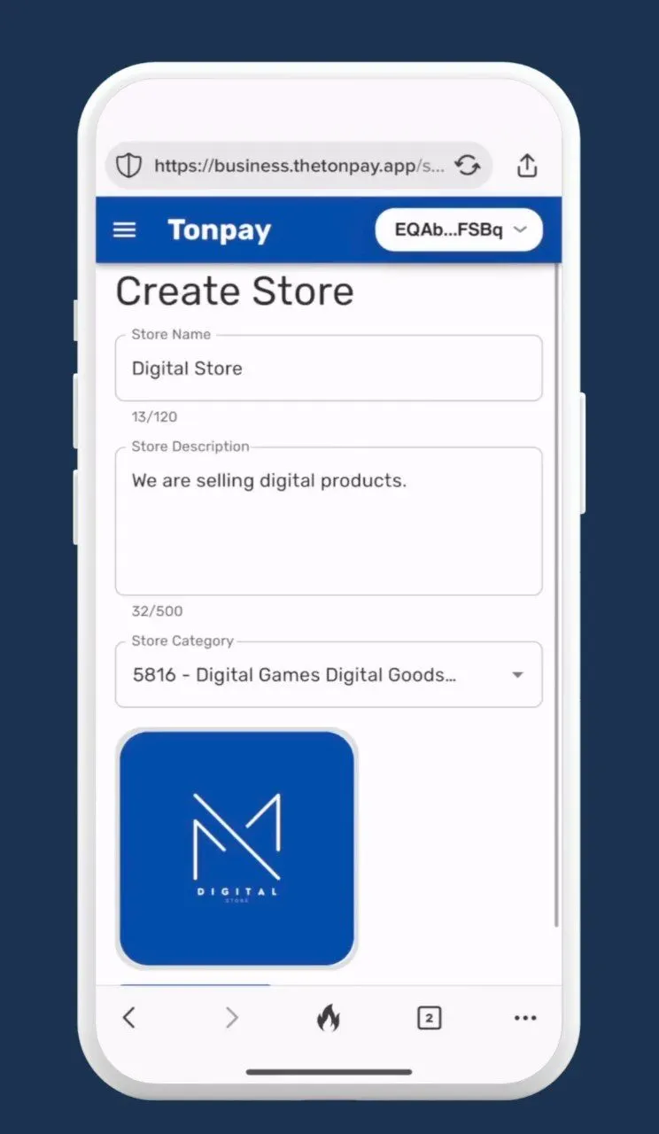 Tonpay — screenshot 2