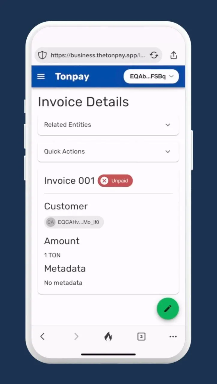 Tonpay — screenshot 4