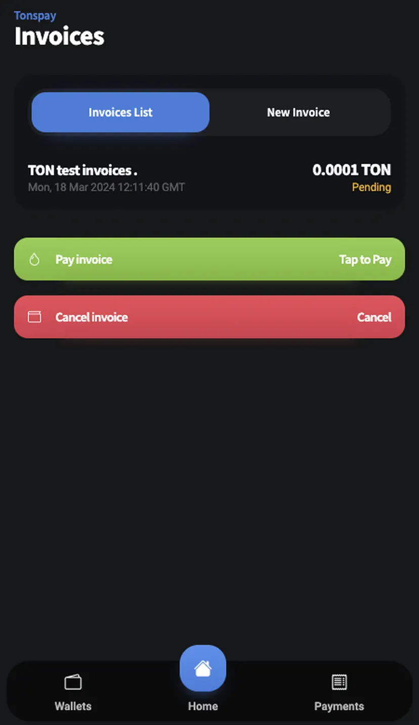 Tonspay — screenshot 3