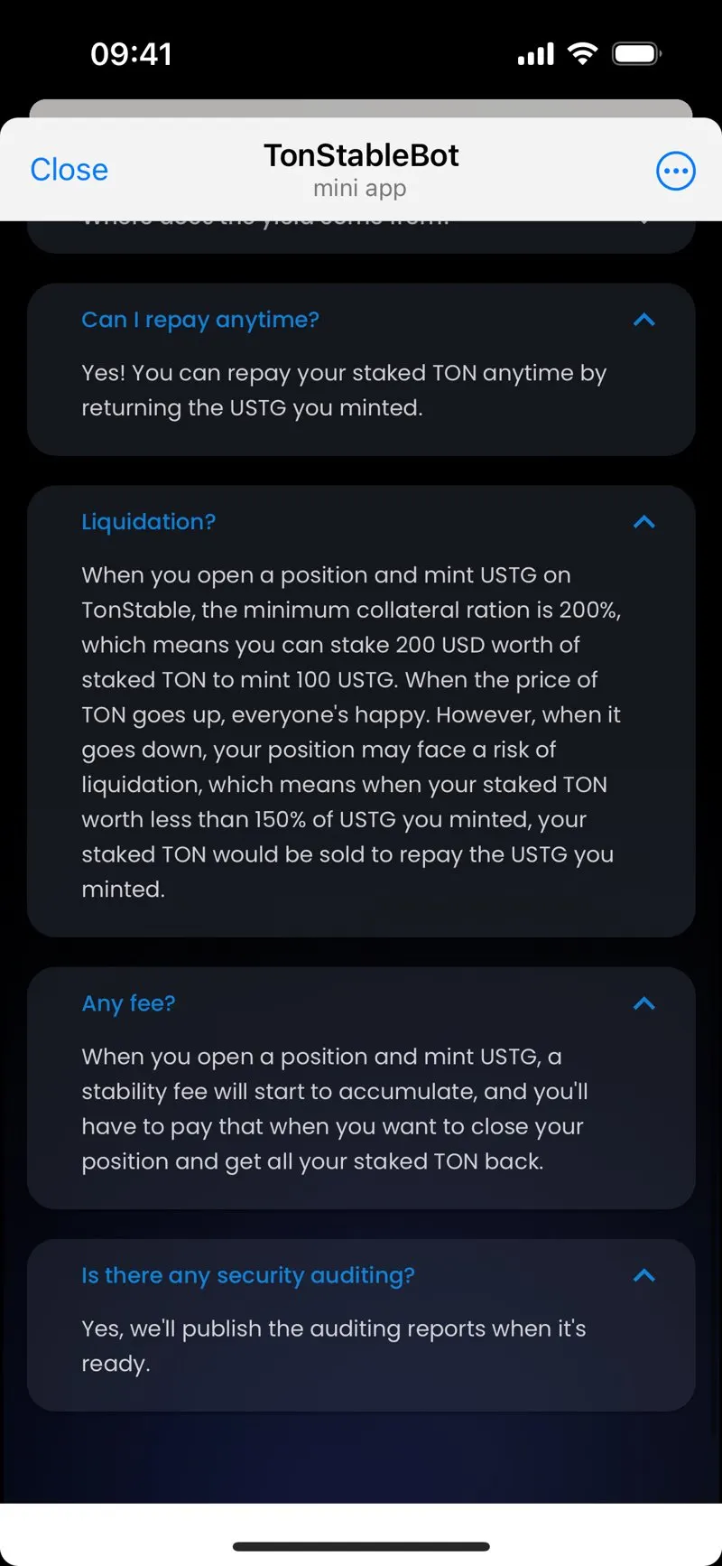 TonStable — screenshot 6