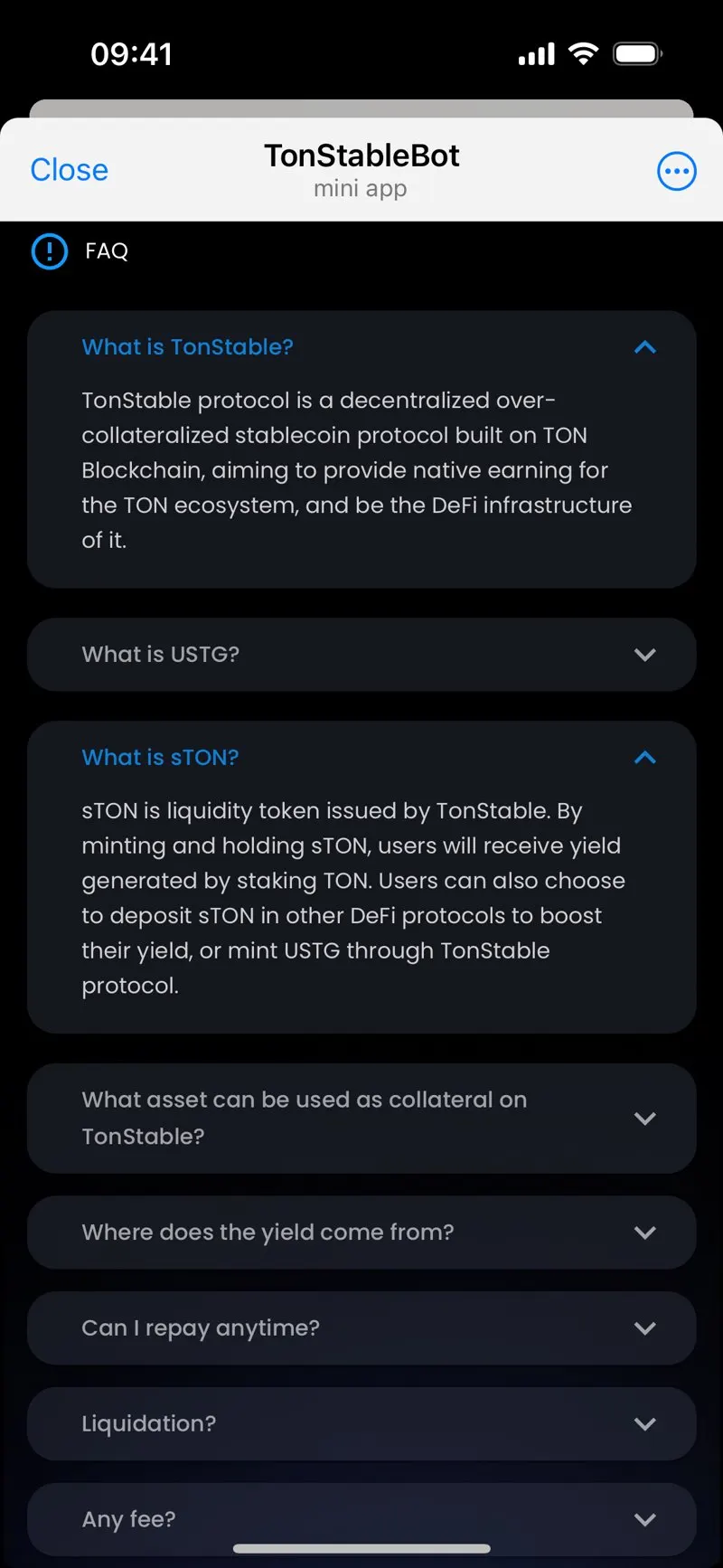 TonStable — screenshot 5