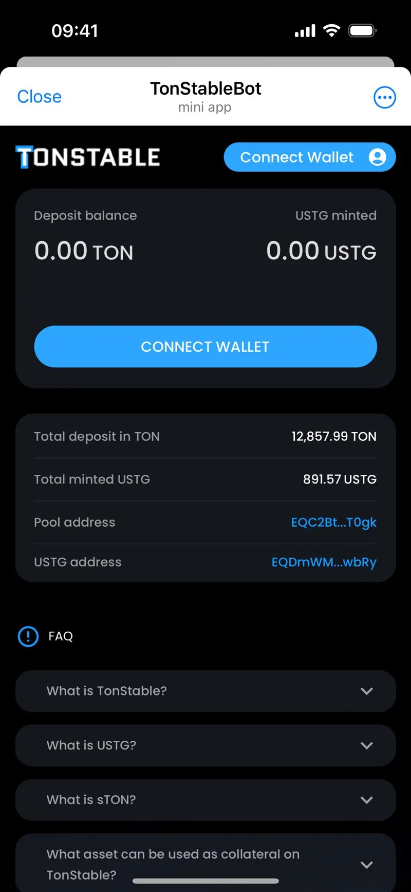 TonStable — screenshot 4