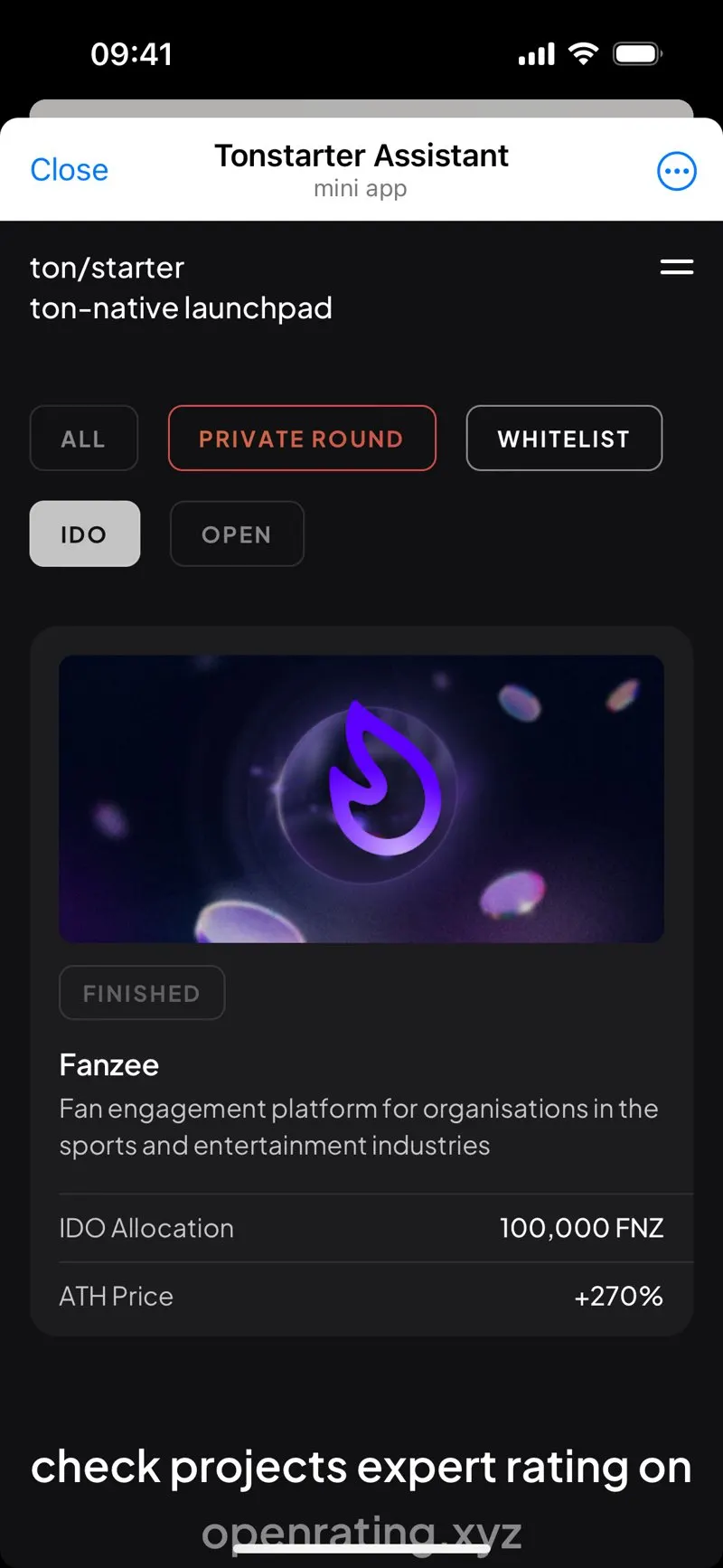 Tonstarter — screenshot 8