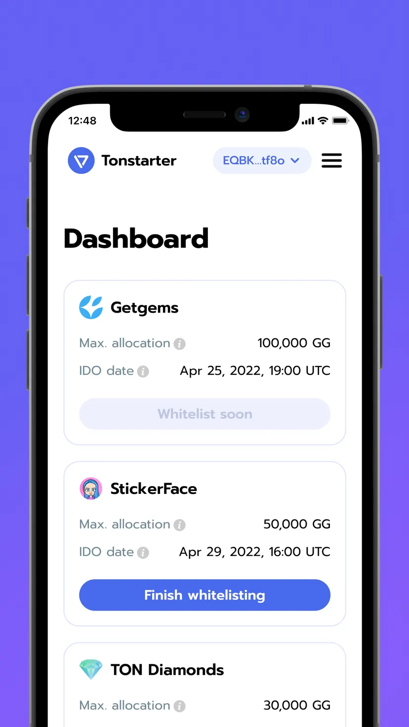 Tonstarter — screenshot 3