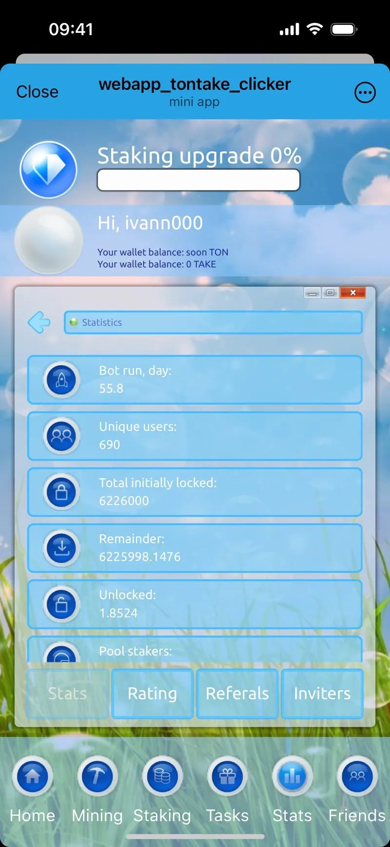 TonTake (TAKE) — screenshot 9