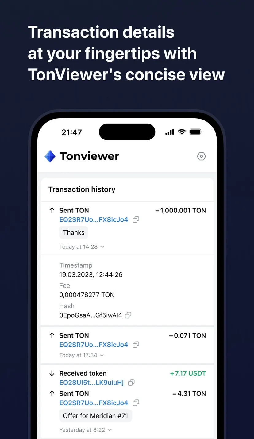 Tonviewer — screenshot 4
