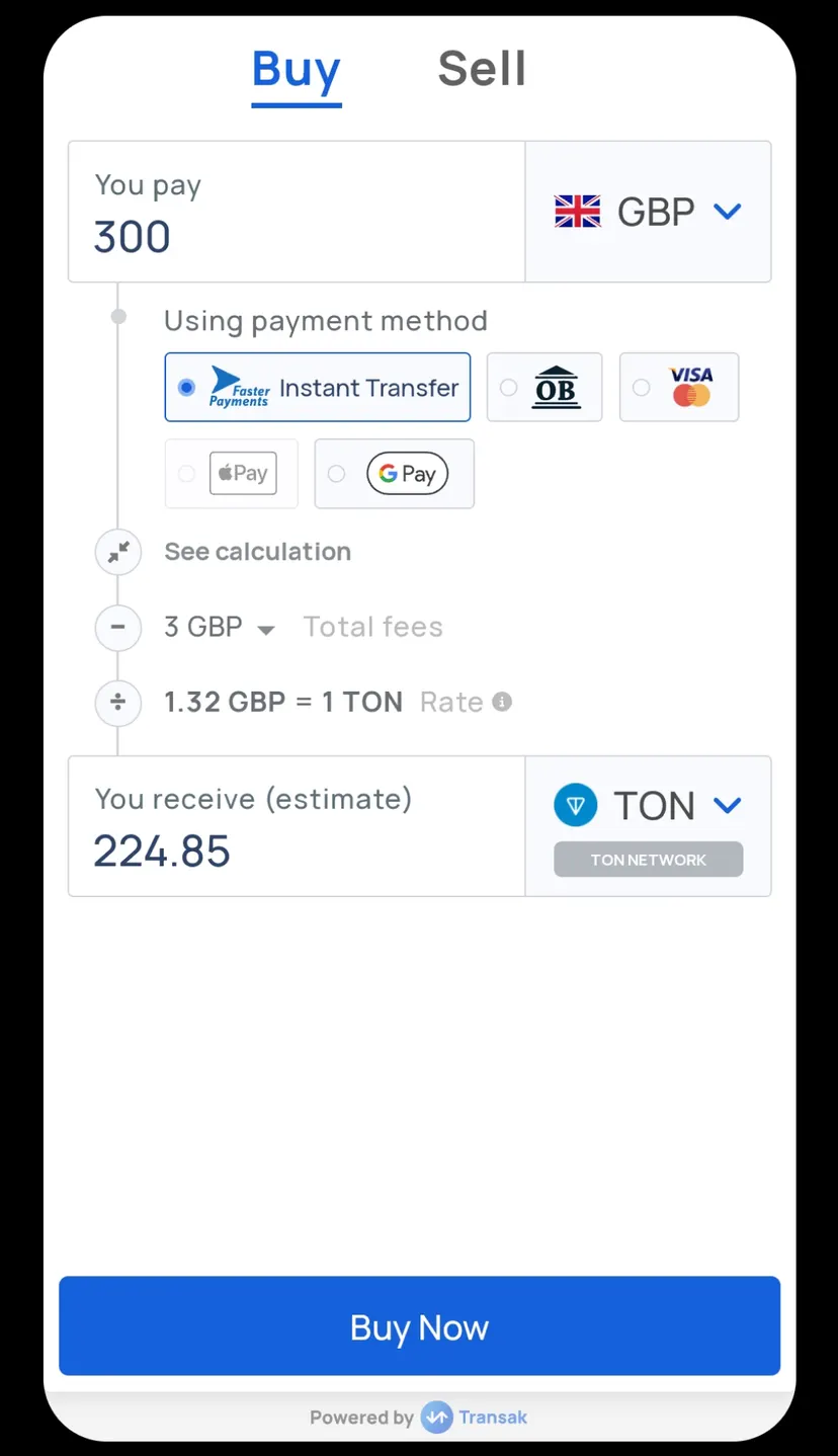 Transak — screenshot 2