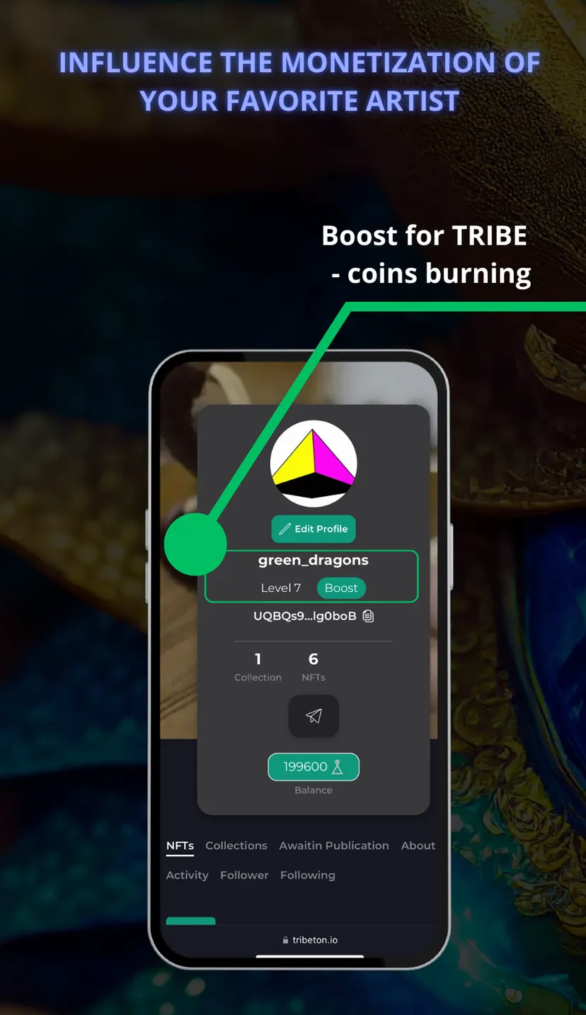 TRIBE marketplace — screenshot 2