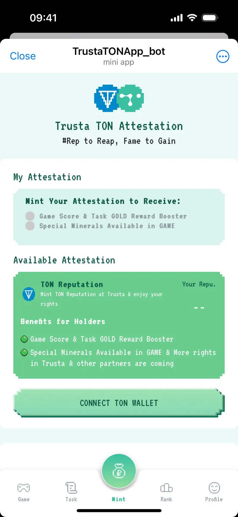 TrustaTONApp_bot — экран 3