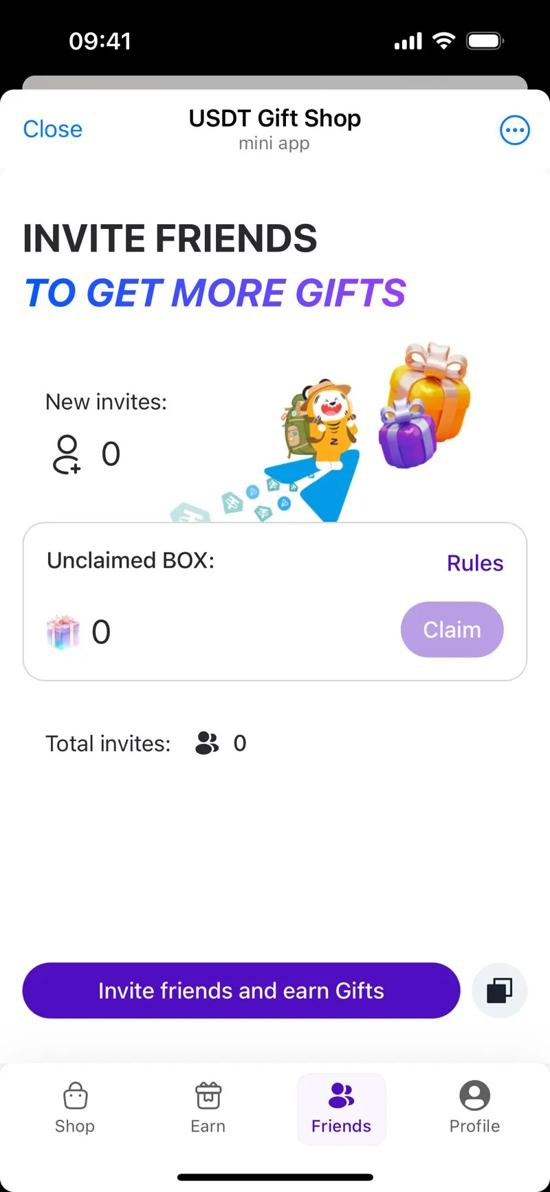 USDt Gift Shop — screenshot 6