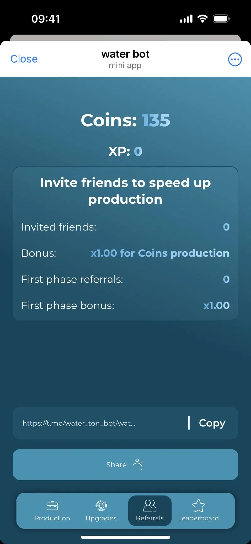 water bot — screenshot 3