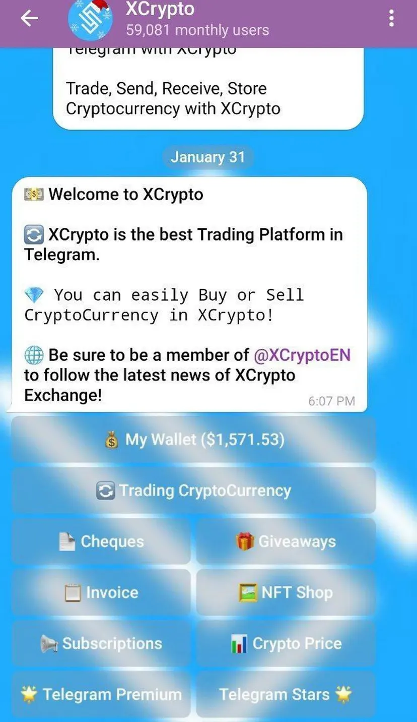 XCrypto — screenshot 2