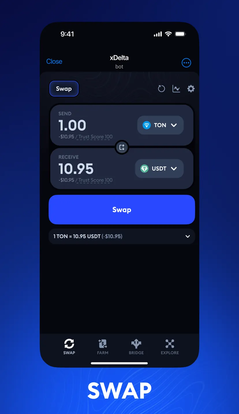 xDelta — screenshot 2