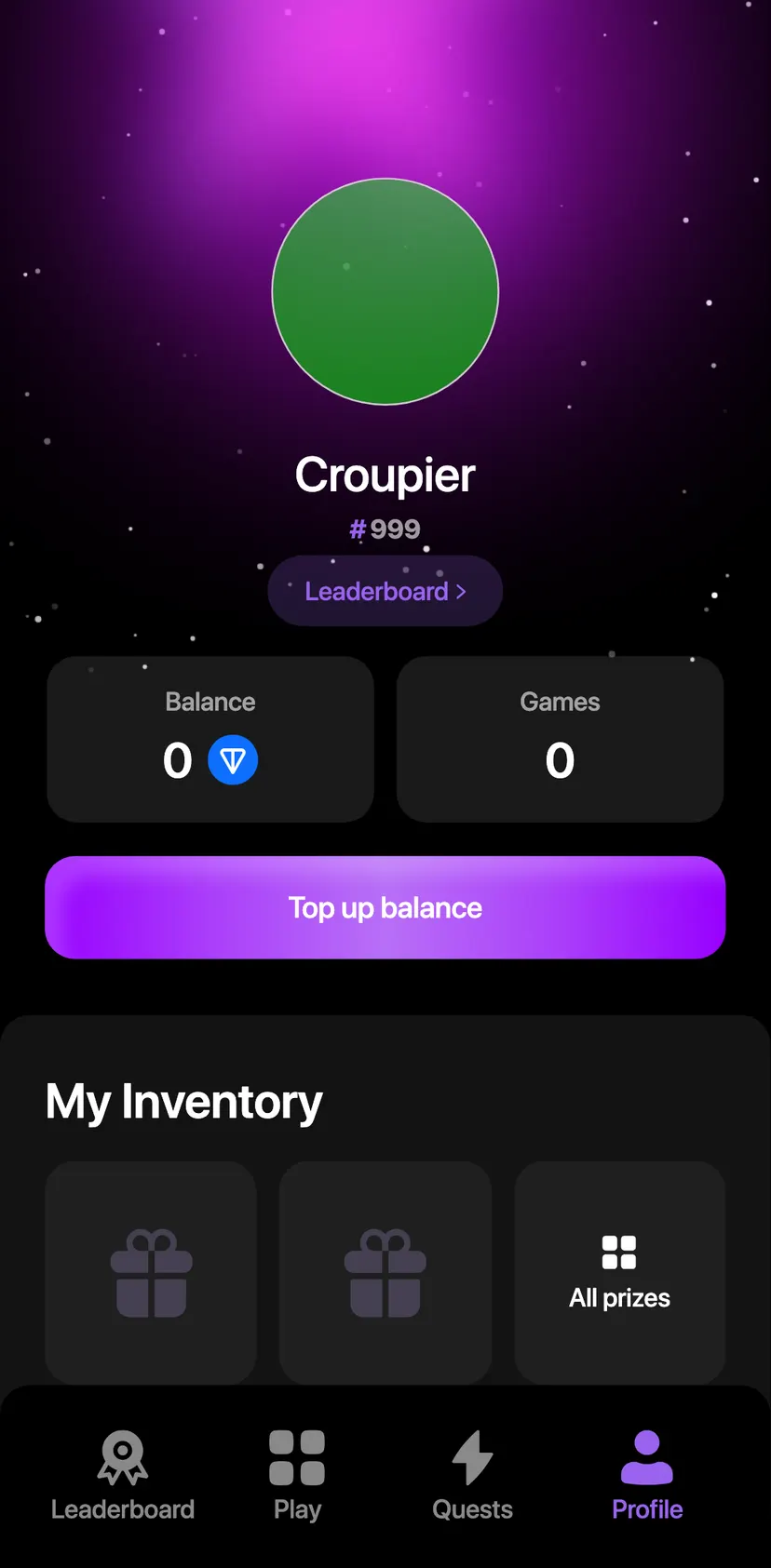 Mell Gifts — Profile section