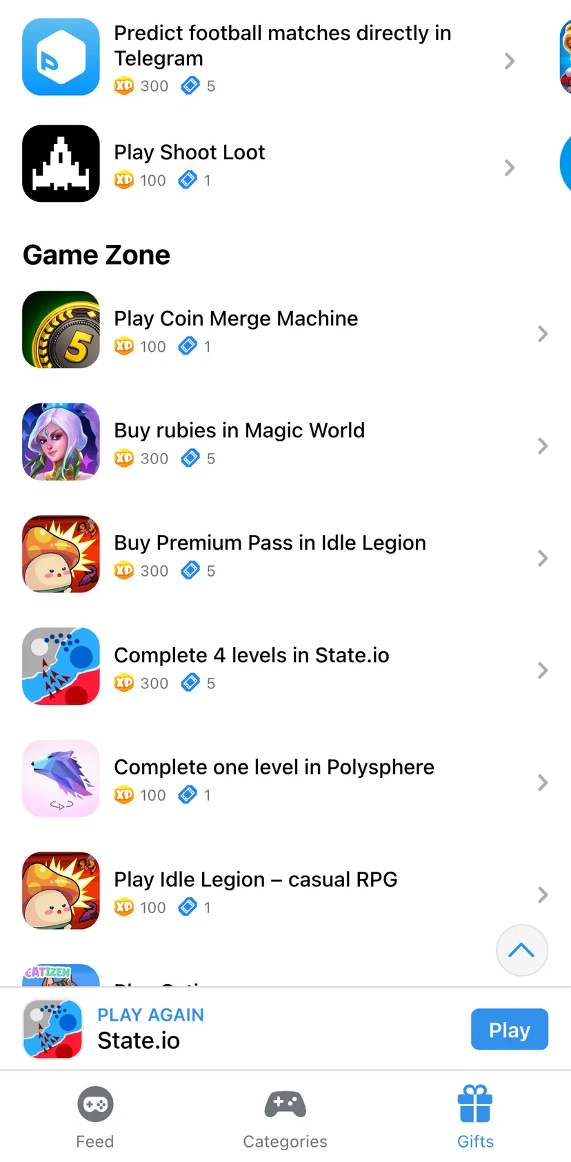 PlayDeck — screen 2